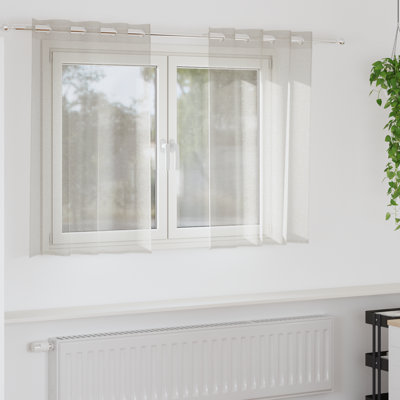 Curtains With Curtains 2 Pcs Polyester