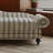 Simple curved stripe design chaise longue
