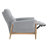 Upholstered Manual Recliner Armchair-129179752