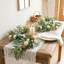 Guirlande de fleurs artificielles beiges et florales 6 pi-344245930
