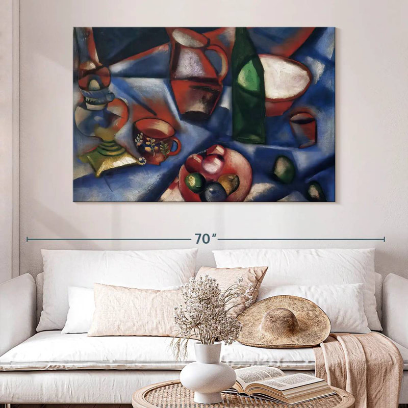 Nature morte 1912, H 34 po x l 51 po
