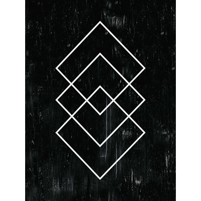 " Triple Diamond Stack " Painting Print