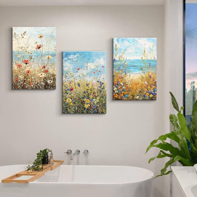 3 Piece Wrapped Canvas Print