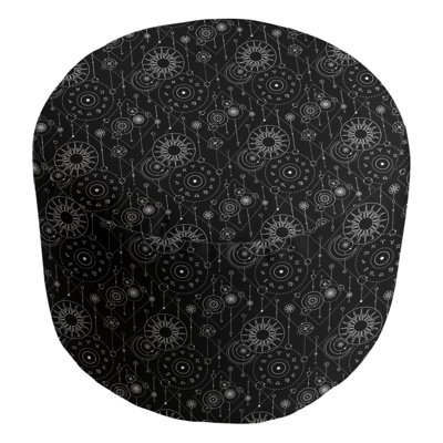 Repose-pieds à cubes astrologie Leffel