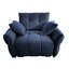 Canapé ergonomique à une place avec coussins de soutien à haute résilience et coussins décoratifs, conception moderne facile à assembler pour le salon, le bureau et le bureau-1580247119