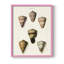 Impression encadrée Cone Shell Collection IV - bois massif-1105949797-1105949803