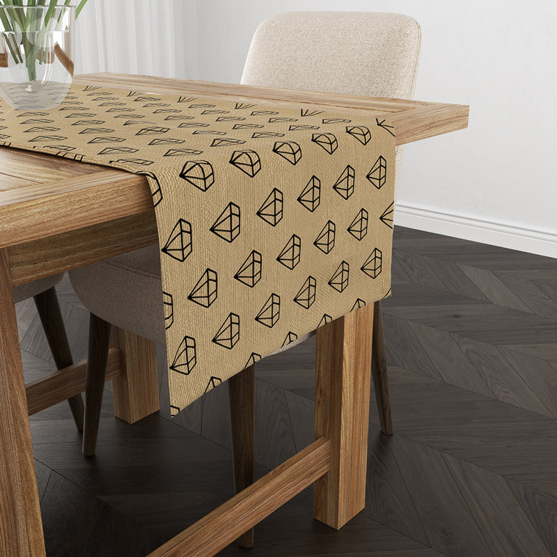 Waelder Abstract Table Runner