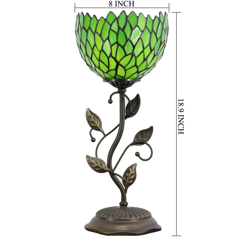 Lampe de table en verre coloré Tiffany