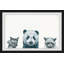 «Shy Trio», reproduction encadrée de Brockington-954930761