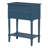 Narrow Console Table, Slim Sofa Table With Three Storage Drawers And Bottom Shelf-1195579762
