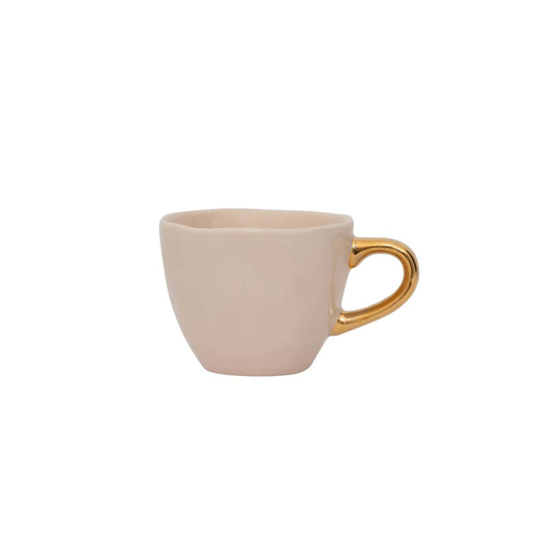 Good Morning Cup espresso gris matin, Vieux rose