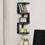 Corner Shelf, 4 Pieces, USA-Grown Solid Hickory Hardwood-2011119560