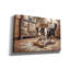  «Border Collie In The Kitchen» par Rich Monet, art mural sur toile, 40 po x 26 po