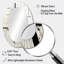 Miroir mural moderne blanc Siclen-1838939172