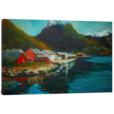 « waterside », reproduction d’art sur toile