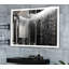 Aluminium Frame Horizontal Rectangle Mirror