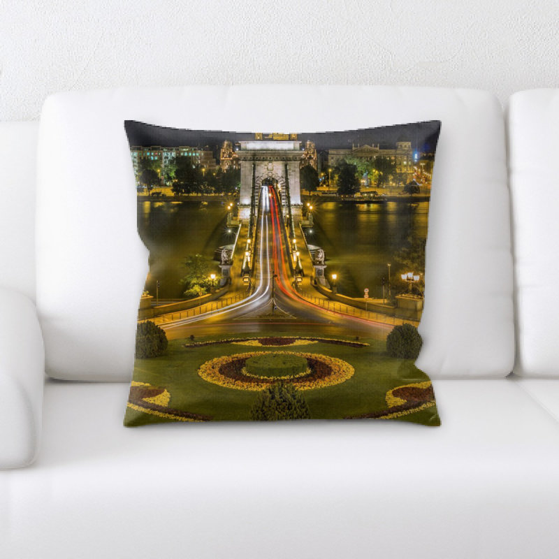 Coussin décoratif chain bridge