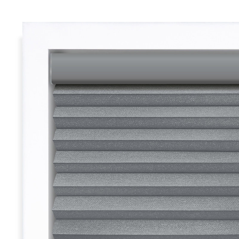 Store alvéolaire occultant sans fil 1,5 po EcoHome, Gris ancre, 67.5" W X 42" L