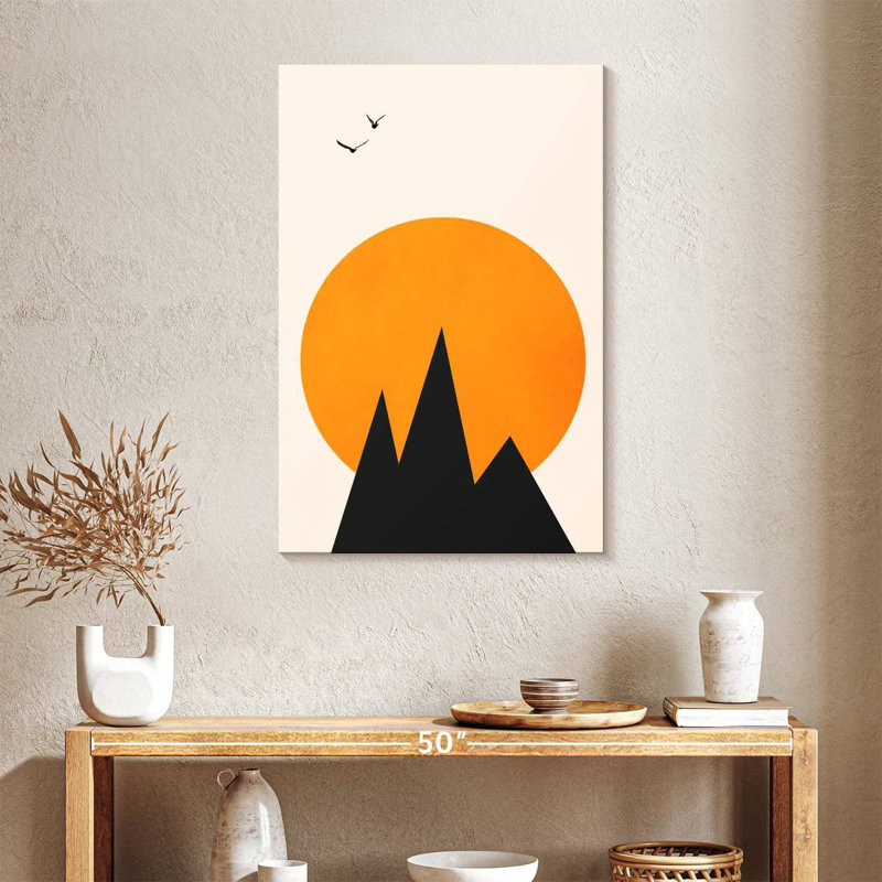 Avery Minimalist Les Alpes, 36" H x 24" W