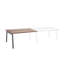 Bureau double Series A, 57 po, gris anthracite + blanc LPL-106736017-106736016