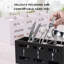 Couverts en bois avec 3 compartiments-973930764