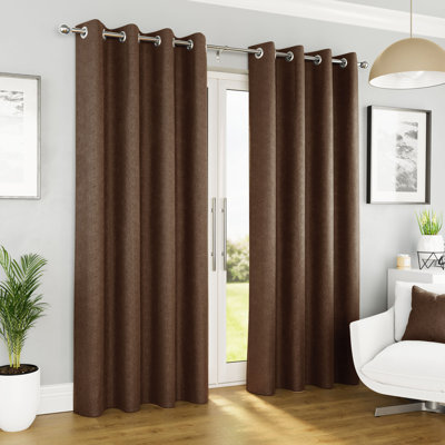 Biller Eyelet Thermal Light Reducing Curtain
