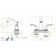 Vantage Two-handle Centerset Faucet Bathroom Faucet with Drain Assembly