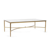 Bonnifait Antique Gold Rectangular Coffee Table