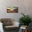 Toile épique Graffiti «Mountains Fall Landscape 1» par Rey Klimt, 24 po x 12 po
