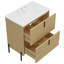 Meuble-lavabo 30 po avec lavabo en céramique-802845020
