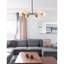 Lustre linéaire moderne Spoutnik à 6 lumières Caisha-71050014-71050012