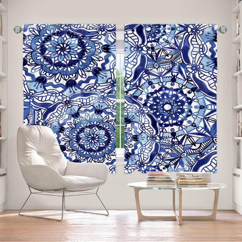 Room Darkening Curtain Pair, L 40 po x L 61 po