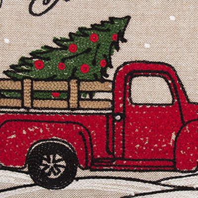 Embroidered Reversible Pillow Insert