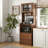 Farmhouse Kitchen Pantry Hutch Storage Cabinet