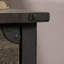 Table d'appoint, finition brune
