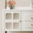 Light luxury cream style bathroom cabinet