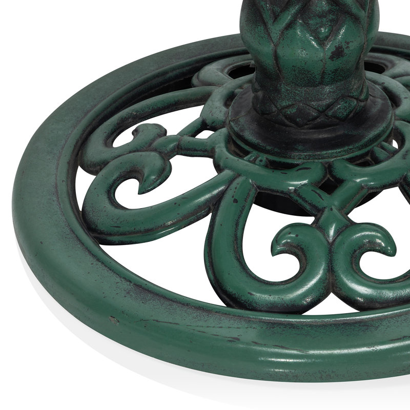 Plastic Pedestal Birdbath