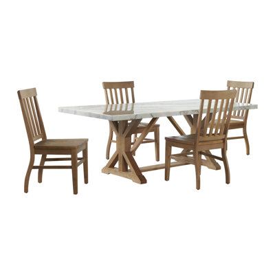 Marble Top Dining Set