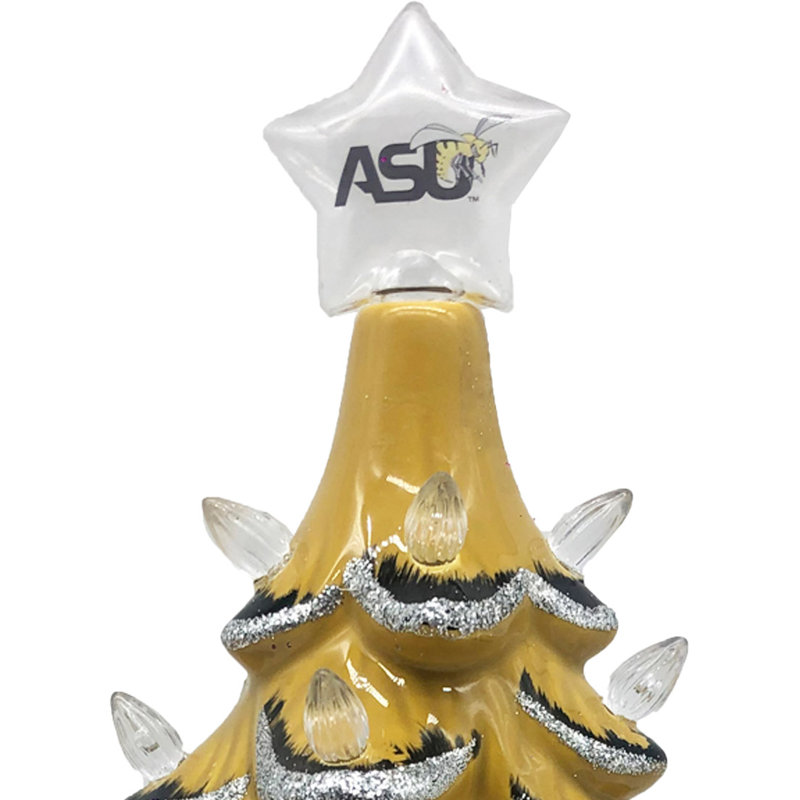Arbre en céramique NCAA College Spirit, Hornets de l'Alabama State
