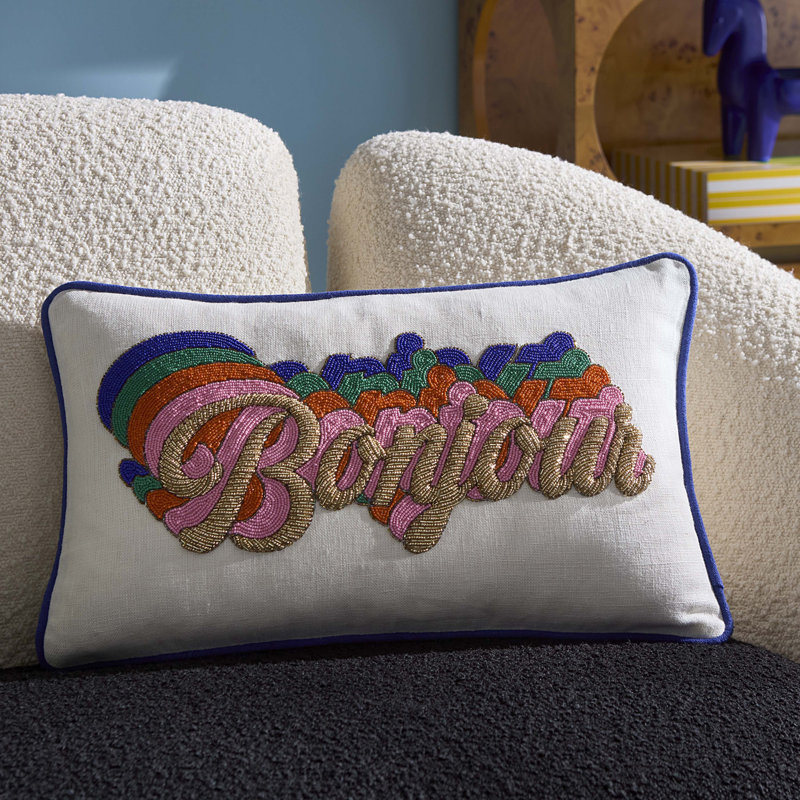 Linen Throw Pillow