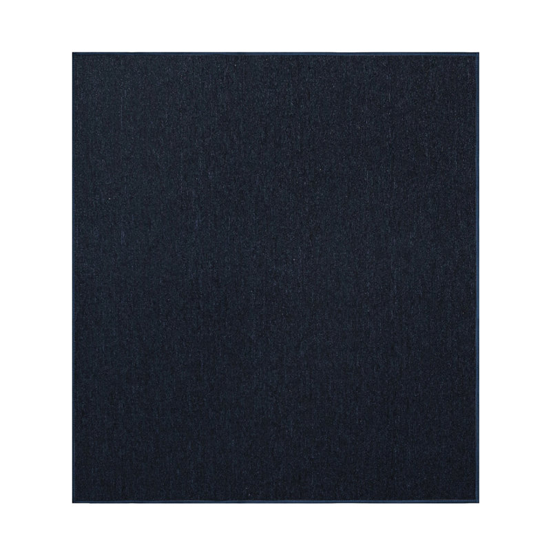 Indoor Outdoor Pet and Kids Friendly Solid Color Navy Area Rugs, Stain & Fade Resistance,  Perfect for Patio, Deck, Picnic, Beach, Backyard, Event, Camping & Wedding Rug