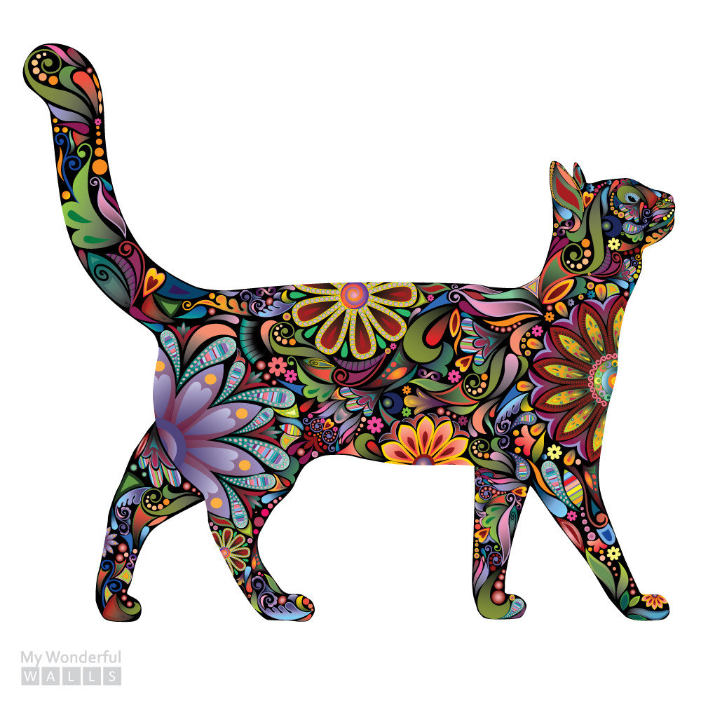 Animals Non-Wall Damaging Wall Decal My Wonderful Walls 