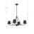 Kinston 4 - Light Dimmable Classic / Traditional Chandelier-2124635921-2086084365