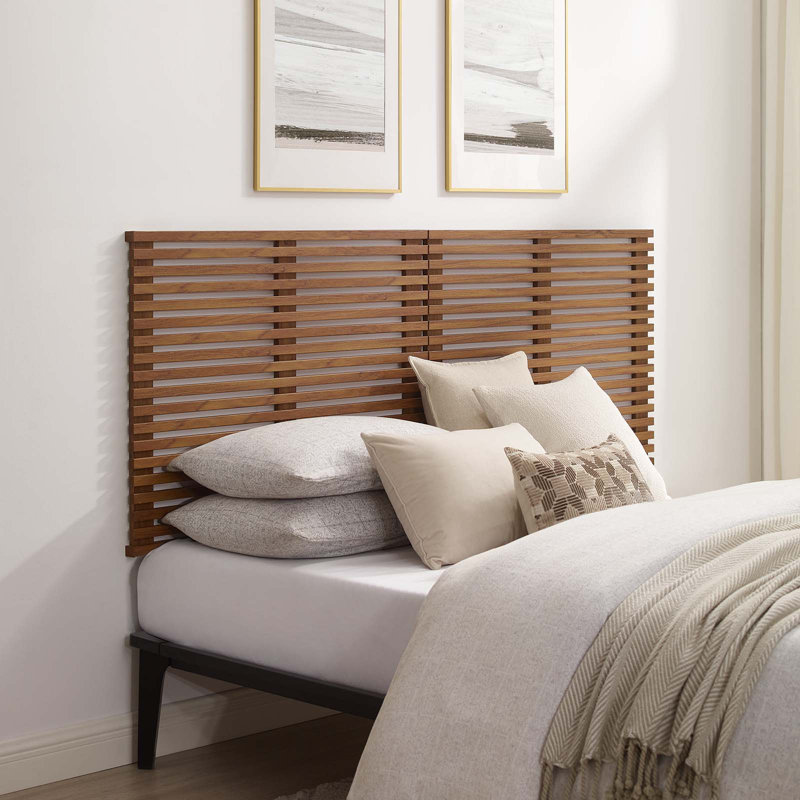  Headboard, Walnut, Queen