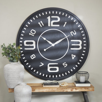 Gruver Wood Wall Clock