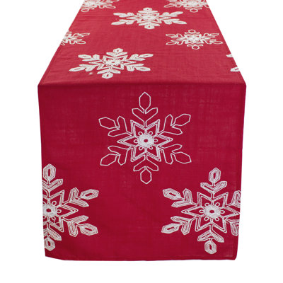 Snowflake Table Runner