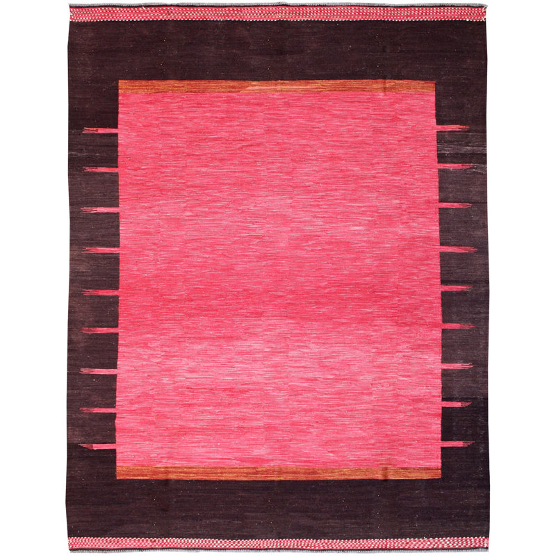 Modern Kilim One-of-a-Kind Rectangle 9'1" x 12' Flatweave Area Rug