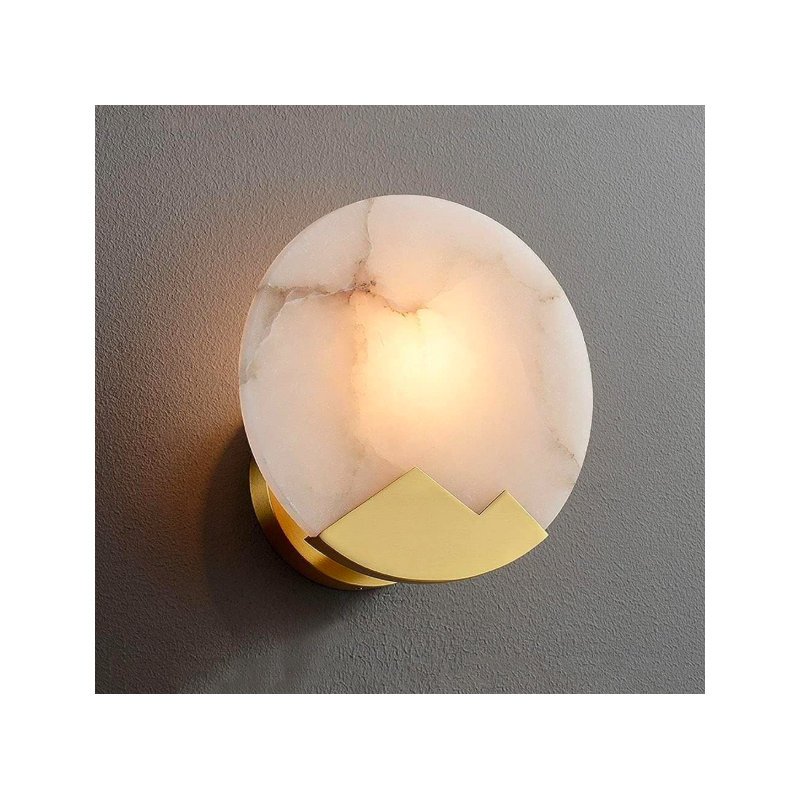 Modern Marble Wall Sconce