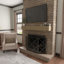 Manteau de cheminée Rustic Sawn Heritage Timber-96388695-96388698