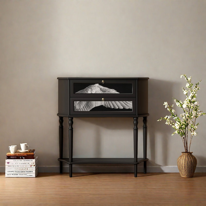 Retro Multifunctional Elegant Art Console Table